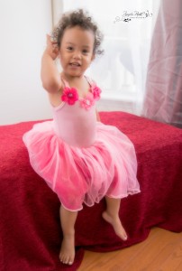 Lola in pink tutu